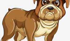 漫画斗牛犬,忠诚与勇气的象征